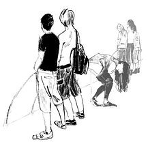 Freedom of drinking - book illustration. Un progetto di Disegno, Illustrazione editoriale, Illustrazione tradizionale e Illustrazione con inchiostro di Gemma Plum - 01.09.2020