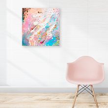 Fusion fluid art on canvas. Projekt z dziedziny Malarstwo akr, lowe i  Malarstwo użytkownika Daisy Kosmider - 01.02.2021