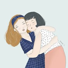 Friends. Ilustração infantil e Ilustração tradicional projeto de Lorena L - 13.02.2021