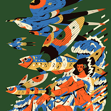 Alados 11. Fine Arts, Design, Editorial Illustration, and Traditional illustration project by Profe - 03.01.2021