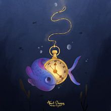 🐟 🕰 🌊. Traditional illustration project by Albert Chargoy - 11.11.2020