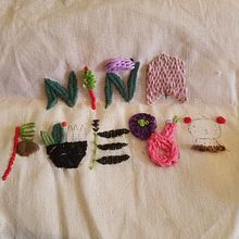 Mi Proyecto del curso: Introducción al bordado en relieve. Embroider project by Claudia Lomelí - 03.18.2021