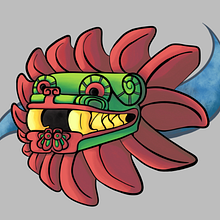 Kukulcan . % Mairena tarafından hazırlanan Dijital Çizim, Geleneksel illüstras, on, Dijital İllüstras, Ve on projesi - 06.21.2020