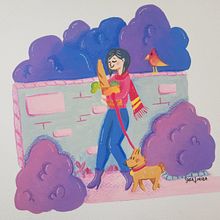 Mi Proyecto del curso: Técnicas de ilustración con acuarela y gouache. Gouache Painting project by Sara Loaiza - 03.19.2021