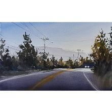 Paisagem Contemporânea. Un projet de Dessin, Peinture, Esquisse  , et Aquarelle de Ari de Goes Jr - 06.03.2021