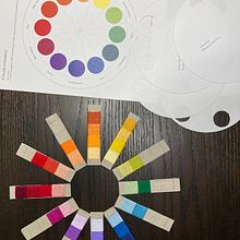 Mi Proyecto del curso: Teoría del color para proyectos textiles . % Maria Ordonez tarafından hazırlanan Nakış projesi - 03.19.2021