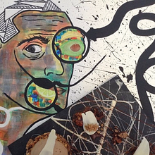 Pintura Salvador Dalí. Un projet de Peinture acr , et lique de Mariana Betancur Echavarría - 19.03.2021
