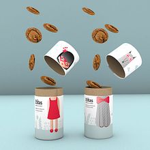 ETITAS Galletas con corazón. Character Design, Graphic Design, Traditional illustration, 3D Modeling, and Packaging project by Pura Narváez - 03.19.2019