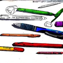 Everyday drawing from a course . % Ude Ude tarafından hazırlanan Sanatsal Çizim projesi - 04.03.2021