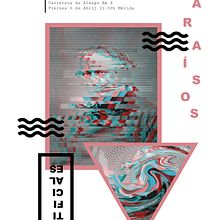 Cartel realizado para el encuentro gastronómico Baudelaireano, "Paraísos Artificiales. Collage, Poster Design, Graphic Design, Photograph, Traditional illustration, and Photo Retouching project by Pura Narváez - 04.06.2015