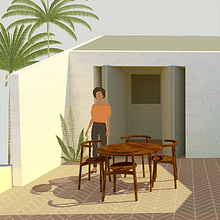 Meu Projeto Final. Architecture, Interior Architecture, and 3D Modeling project by Débora Vaz - 03.19.2021