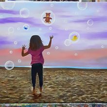 Imagine. Oil Painting project by Elena Martínez - 01.10.2020