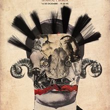 Afiche | Historia de una blasfemia.. Colagem, e Design gráfico projeto de Clara Fernandez - 17.09.2016