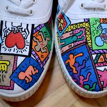 Zapatillas 919pasos . Design de pantofi, Design vestimentar, Ilustrație tradițională, Ilustrație cu cerneală și Vopsirea textilelor de Araceli Carrasco García - 03.20.2021