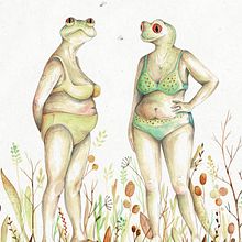 Ranitas al sol. Traditional illustration, Botanical Illustration, and Watercolor Painting project by Andrea Acedo Bueno - 03.20.2021