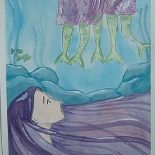 Meu projeto do curso: Introdução à ilustração infantil. Un projet de Aquarelle de Viviane Santos - 21.03.2021