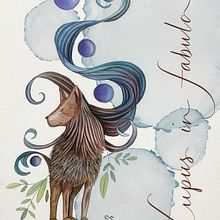 Lupus in Fabula: Tecniche ad acquerello per illustrazioni da sogno. Artistic Drawing, Traditional illustration, Digital Lettering, and Watercolor Painting project by Paola Bianconi - 03.21.2021