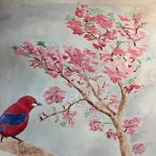 Mi Proyecto del curso: Acuarela artística para ilustración de aves . Pictură în acuarelă de Yair CeVi - 03.21.2021