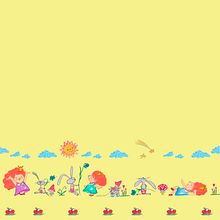 Princess Dusia - My project in Illustrated Pattern Design course. Un proyecto de Pattern Design de Светлана Хэйро - 21.03.2021