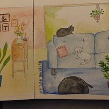 My project in Exploratory Sketchbook: Find Your Drawing Style course. Un proyecto de Bocetado de steph heyvaert - 21.03.2021