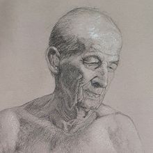 My project in Dynamic Figure Drawing course. Figure Drawing, and Oil Painting project by Brad Congdon - 03.22.2021