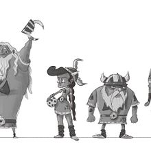 My project in Illustrated Characters Factory course. Un proyecto de Diseño de personajes, Ilustración digital e Ilustración tradicional de Anja Drzanic - 22.03.2021