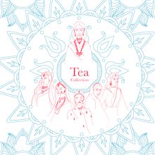 Tea Collection. Design, Product Design, Traditional illustration, Digital Illustration, and Vector Illustration project by Ana Belén Palmeiro - 03.22.2021