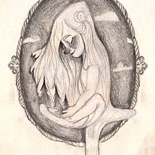 Lápiz y carbón // Ilustraciones. Pencil Drawing, Children's Illustration, and Naturalistic Illustration project by Laura Fernández Aguilar // DeLucilles - 02.22.2020