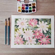 My project in Creation of Color Palettes with Watercolor course. Een project van Aquarelschilderen van BENNI ASMA - 22.03.2021