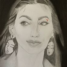 My project in Contemporary Portraits with Graphite course. Desenho artístico e Ilustração tradicional projeto de Marlene Sanchez - 22.03.2021