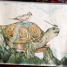 My project in Surrealist Illustration Inspired by Nature course. Sketchbook project by Karla Stone - 03.22.2021