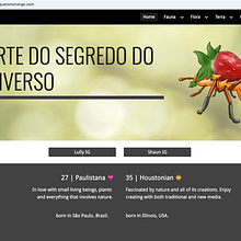 Parte do Segredo do Universo. Photograph project by Shaun & Lully - 03.05.2020