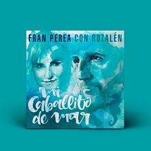 Lyricvideo y portada Fran Perea y Rozalén, Mi Caballito de Mar. H, Lettering, Traditional illustration, and Video project by Koi Samsa - 03.22.2021