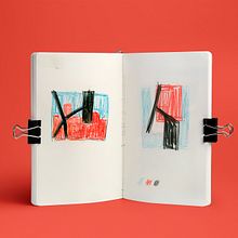 Moleskines: Collage y dibujos. Collage project by Koi Samsa - 03.22.2021