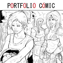 Portfolio Cómic. Fine Arts, Comic, Drawing, Figure Drawing, Artistic Drawing, Digital Drawing, Character Design, Traditional illustration, Digital Illustration, Stor, board, Stor, and telling project by Ruben de Frutos - 03.22.2021