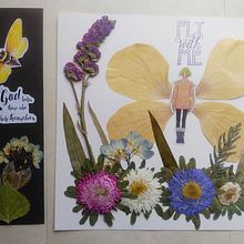 Mi Proyecto del curso: Técnicas básicas de prensado botánico. Collage project by Michel Reyes - 03.23.2021