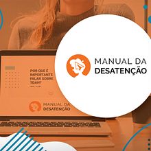 "Manual da Desatenção" Website Concept. Un progetto di Design di loghi, Character design, Graphic design, Gestione progetti di design e UX / UI di Isabella Lopes - 08.12.2019
