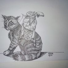 Wanderlust. Fine Arts, Sketching, Drawing, and Artistic Drawing project by Fedora Bariselli - 03.23.2021