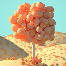 My project in 3D Animation with Cinema 4D and Redshift for Beginners course. Un projet de 3D de Himanshu Yadav - 23.03.2021