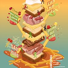 Infografía Ciudad Oporto . Projekt z dziedziny Grafika wektorowa użytkownika mariona vadrí montcusí - 23.03.2021