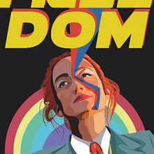 AUTORRETRATO VECTORIAL   Proyecto personal de autoretrato vectorizado inspirado en carteles de artistas de los años 70.. Projekt z dziedziny Grafika wektorowa użytkownika mariona vadrí montcusí - 23.03.2021