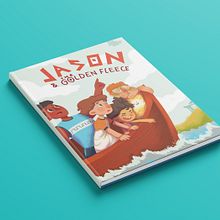 Jason y el vellocino de oro Ein Projekt aus dem Bereich Kreativität, Design von Figuren, Editorial Illustration, Traditionelle Illustration und Kinderillustration von Alejandra Moreno - 20.03.2021