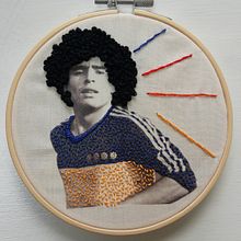 Mi Proyecto del curso: Bordado en fotografías sobre tela. Embroider project by Virginia Mario - 03.23.2021
