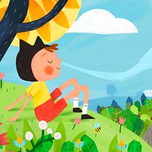 My project in Illustration Techniques for Children’s Books course Ein Projekt aus dem Bereich Kinderillustration und Digitale Zeichnung von Luna Lag - 23.03.2021