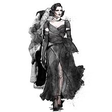 My project in Fashion Illustration: from the Catwalk to the Paper course. Traditional illustration project by gabriellovescreate - 03.23.2021