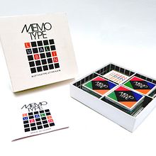 Memo Type | Juego tipográfico. Game Design, Editorial Design, T, pograph, Design, Packaging, T, and pograph project by Maxi Spera - 12.14.2018