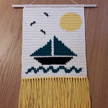 Meu projeto do curso: Intarsia crochê: teça suas tapeçarias. Crochet project by aisabel_francisco - 03.23.2021