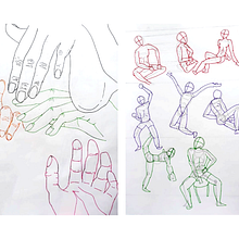 Mi Proyecto: dibujo anatómico, prácticas :) . Figure Drawing project by Juana León - 03.23.2021