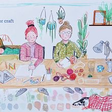 Finally reunited. Children's Illustration project by Nina Midgley - 03.24.2021