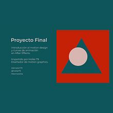 Mi Proyecto del curso: Introducción al motion design y curvas de animación en After Effects. Animation project by Simón Castellanos - 03.25.2021